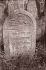 Here lies a girl, was 10 years old when she died,
Miss. Rachel daughter of Reb Meir, died 5....